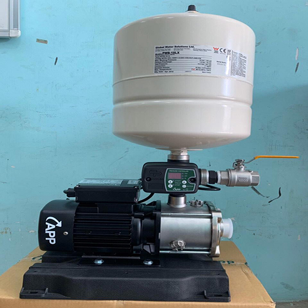 Bơm tăng áp sử dụng biến tần APP VFD-33